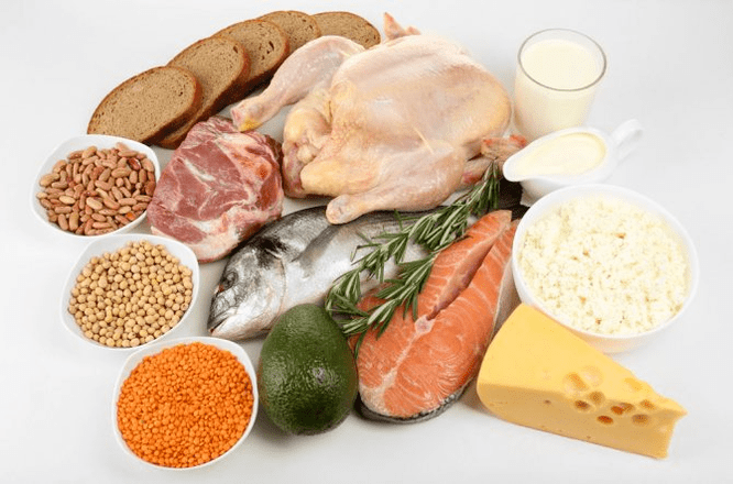 Foods for a 7-day protein diet