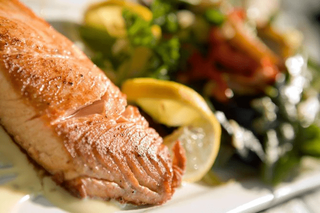 fish in a protein diet