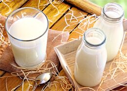 One percent fat kefir is the main and necessary product of the kefir diet