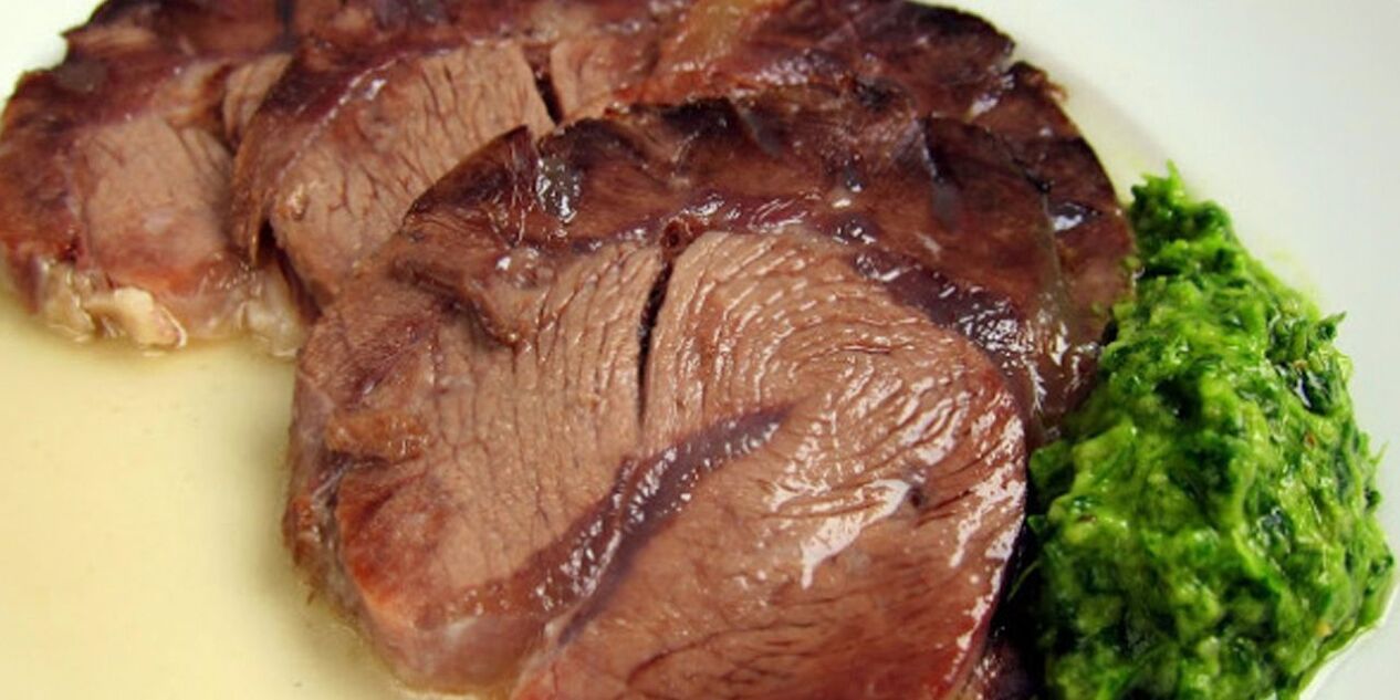 boiled meat in the Japanese diet